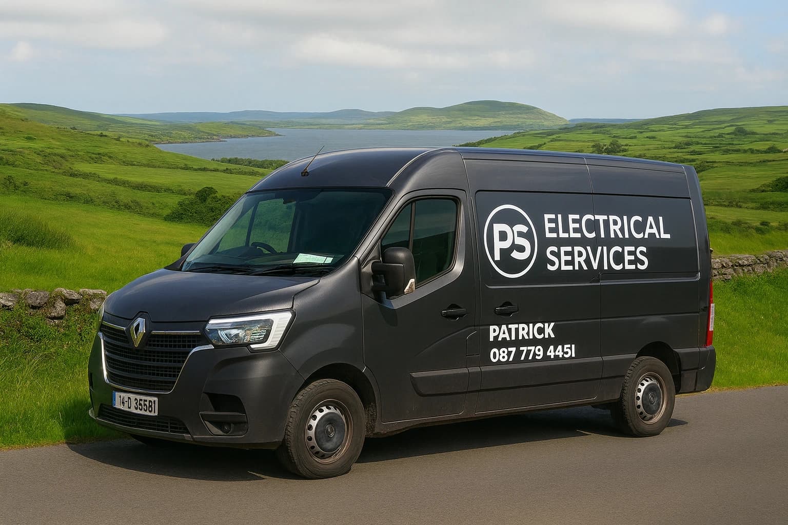 PS Electrical service van in County Kerry